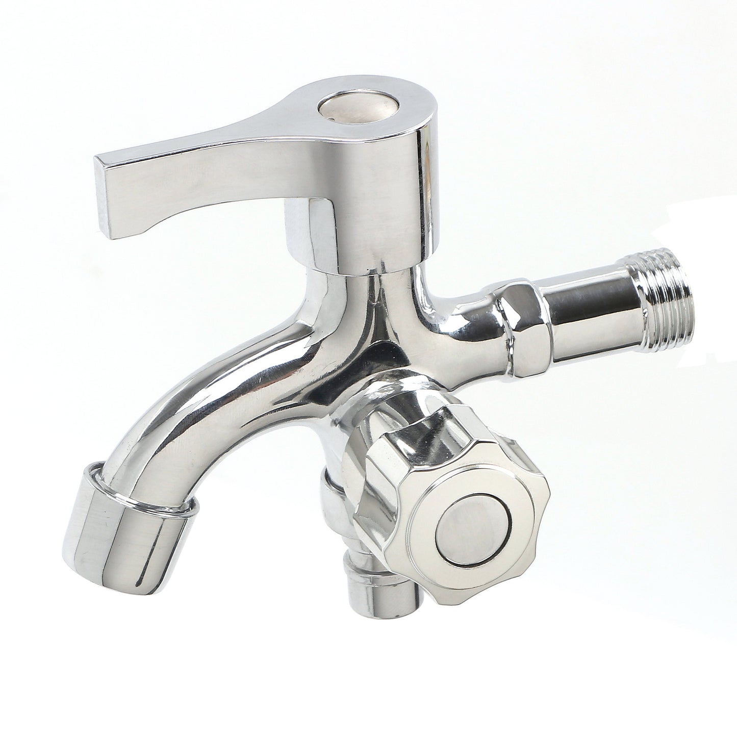 Factory direct sales multi-function washing machine faucet dual-use copper core one in and two out mop pool faucet wholesale