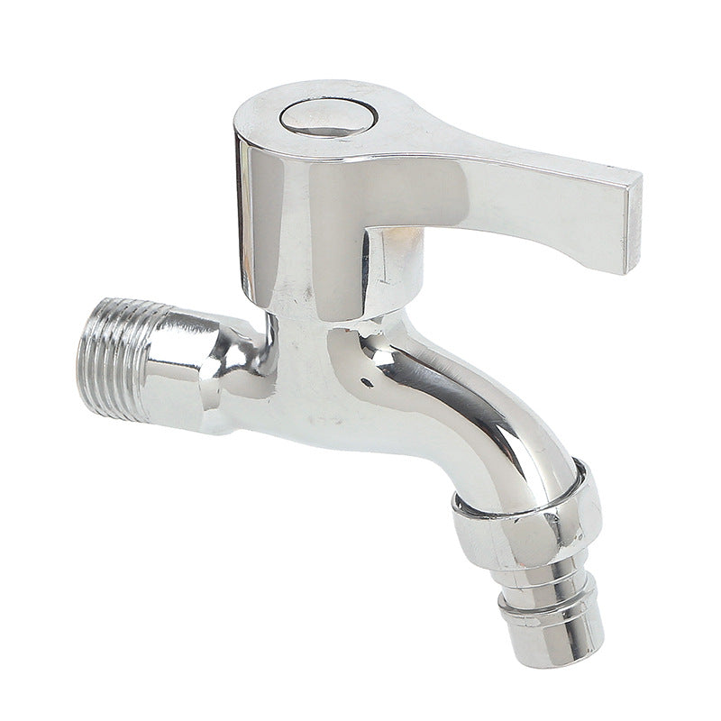 Direktang pagbebenta ng pabrika ng copper core alloy washing machine faucet tip mop pool mabilis na bukas na gripo 15mm gripo pakyawan